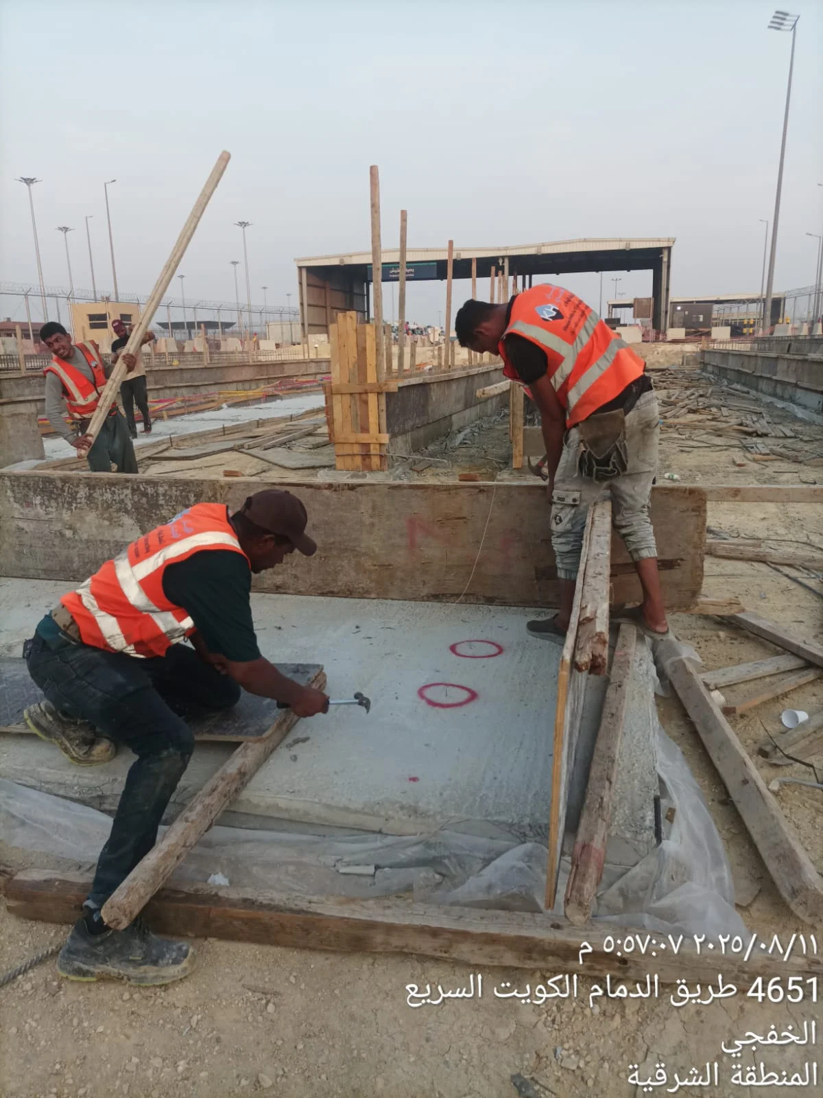 اعمال الانشاءات لشركة تحريز الامنية — 3